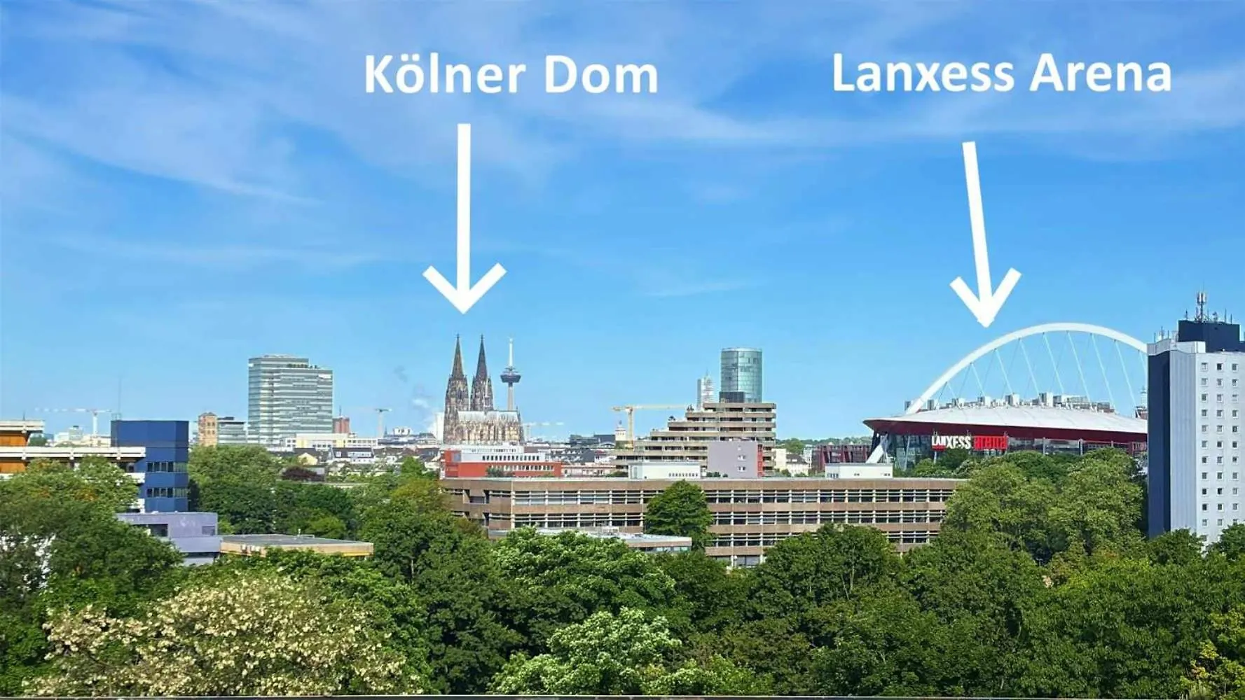 Cologne Fair Apartment With Cathedral View